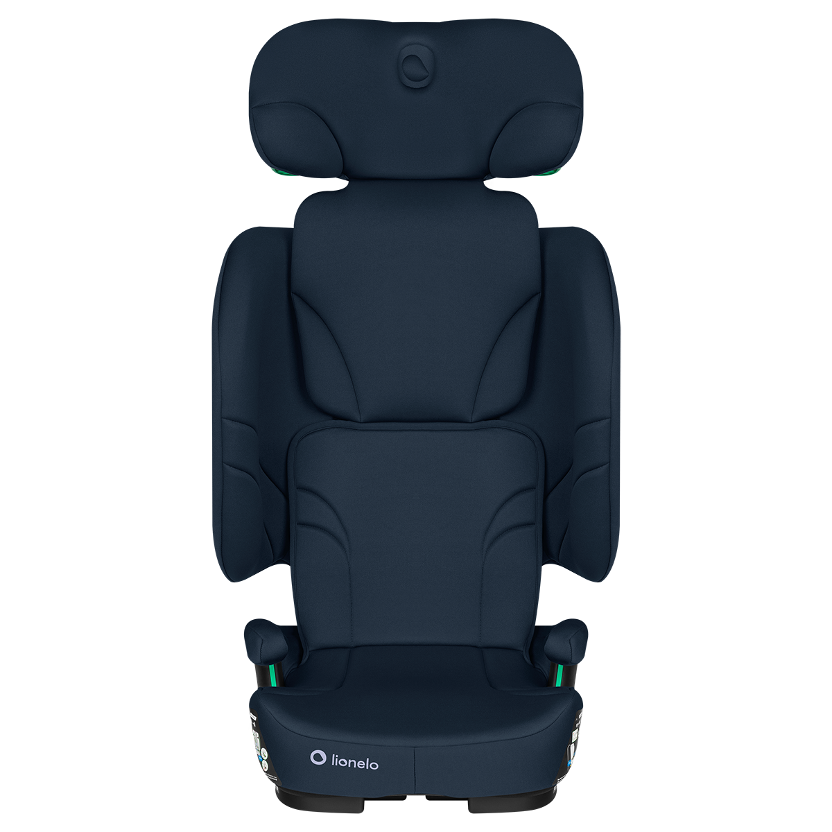 i-Size booster car seat product view 5 Lionelo Orin i-Size Blue Navy