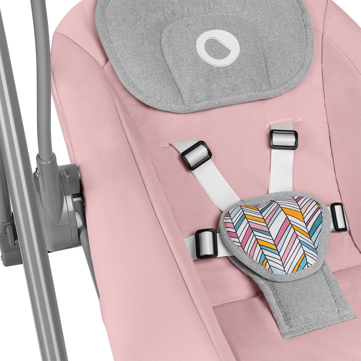 baby bouncer or rocker product view 6 Lionelo Otto Pink Baby