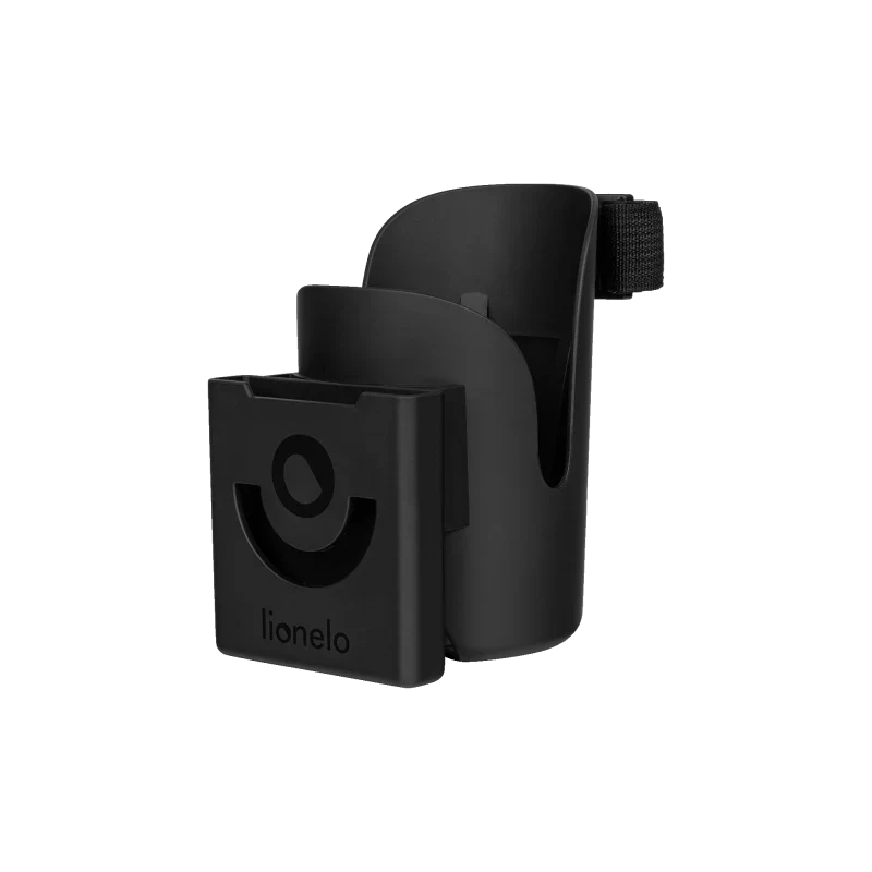stroller accessory cup and phone holder Lionelo Ove Black Carbon