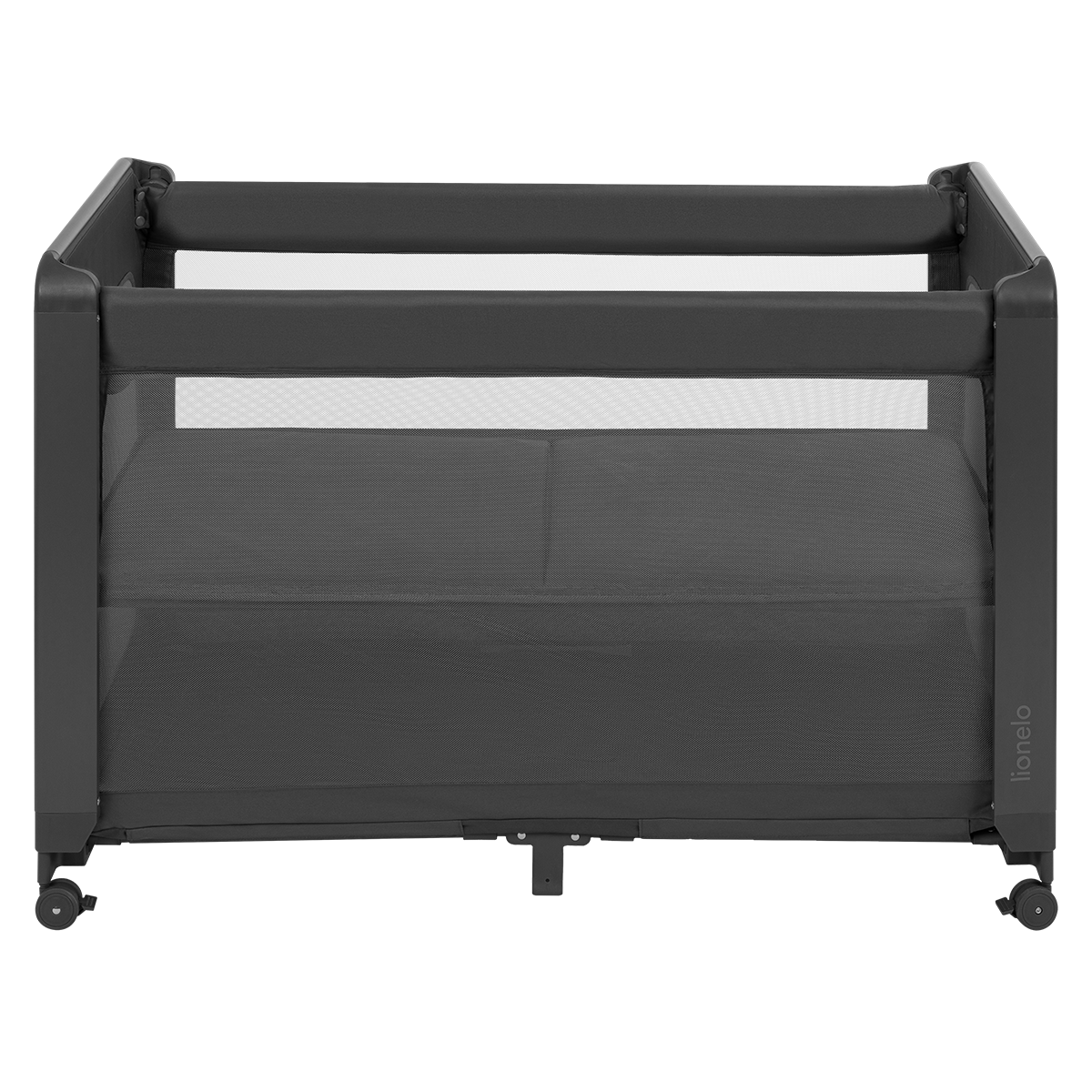 bedside crib product view 3 Lionelo Patty Grey Graphite