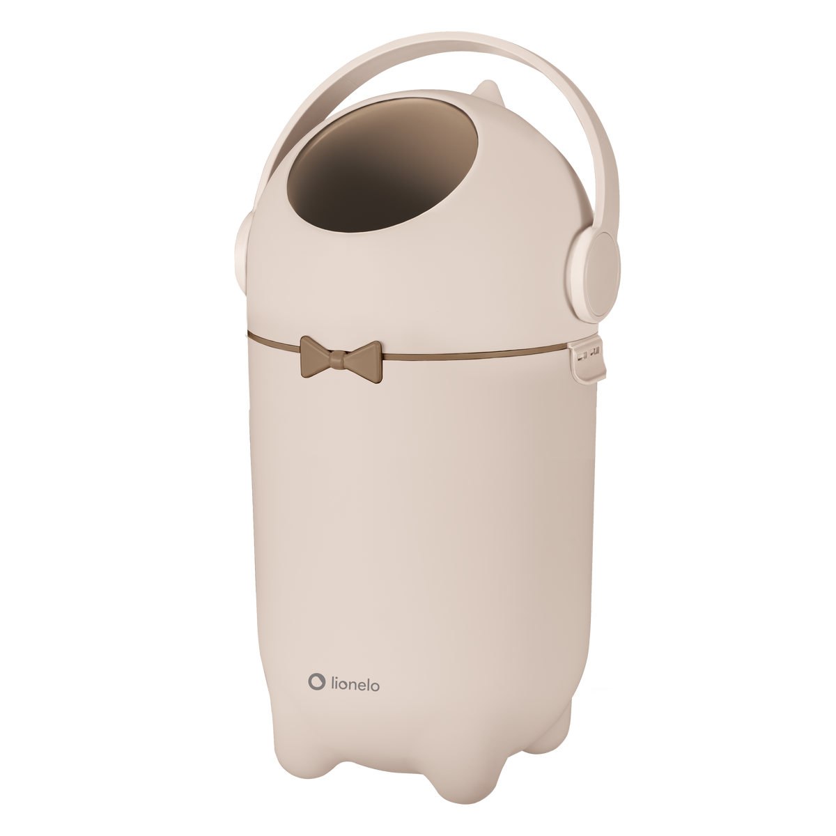 nappy bin product view 2 Lionelo PureBin Beige Sand