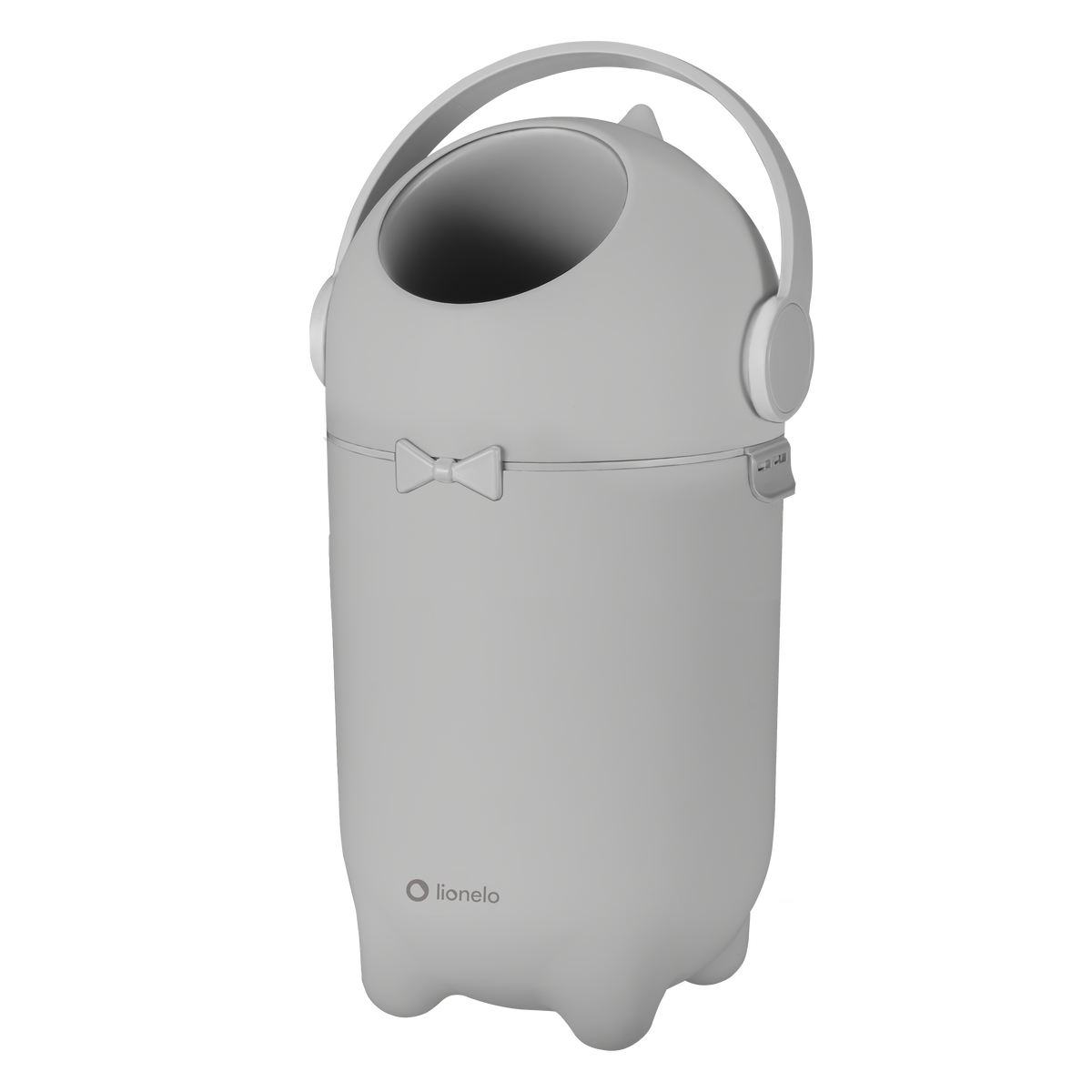 nappy bin product view 2 Lionelo PureBin Grey
