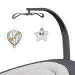 baby bouncer or rocker product view 6 Lionelo Ralf Grey Graphite