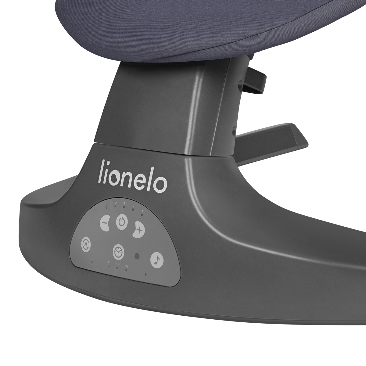 baby bouncer or rocker product view 7 Lionelo Ralf Grey Graphite