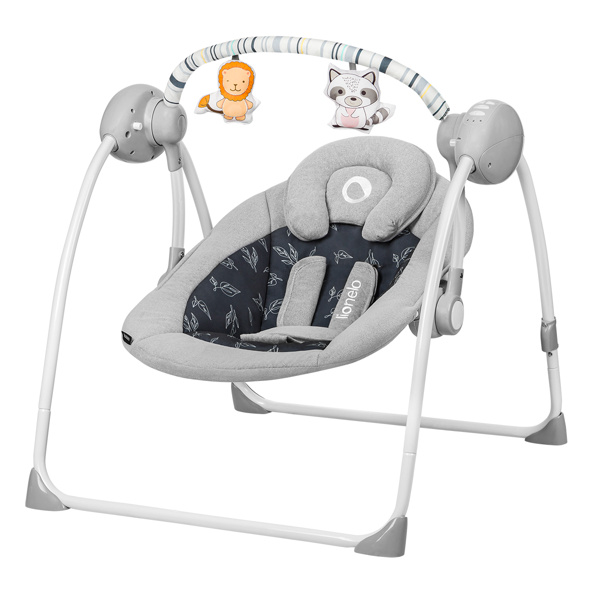 baby bouncer or rocker Lionelo Ruben Grey Graphite