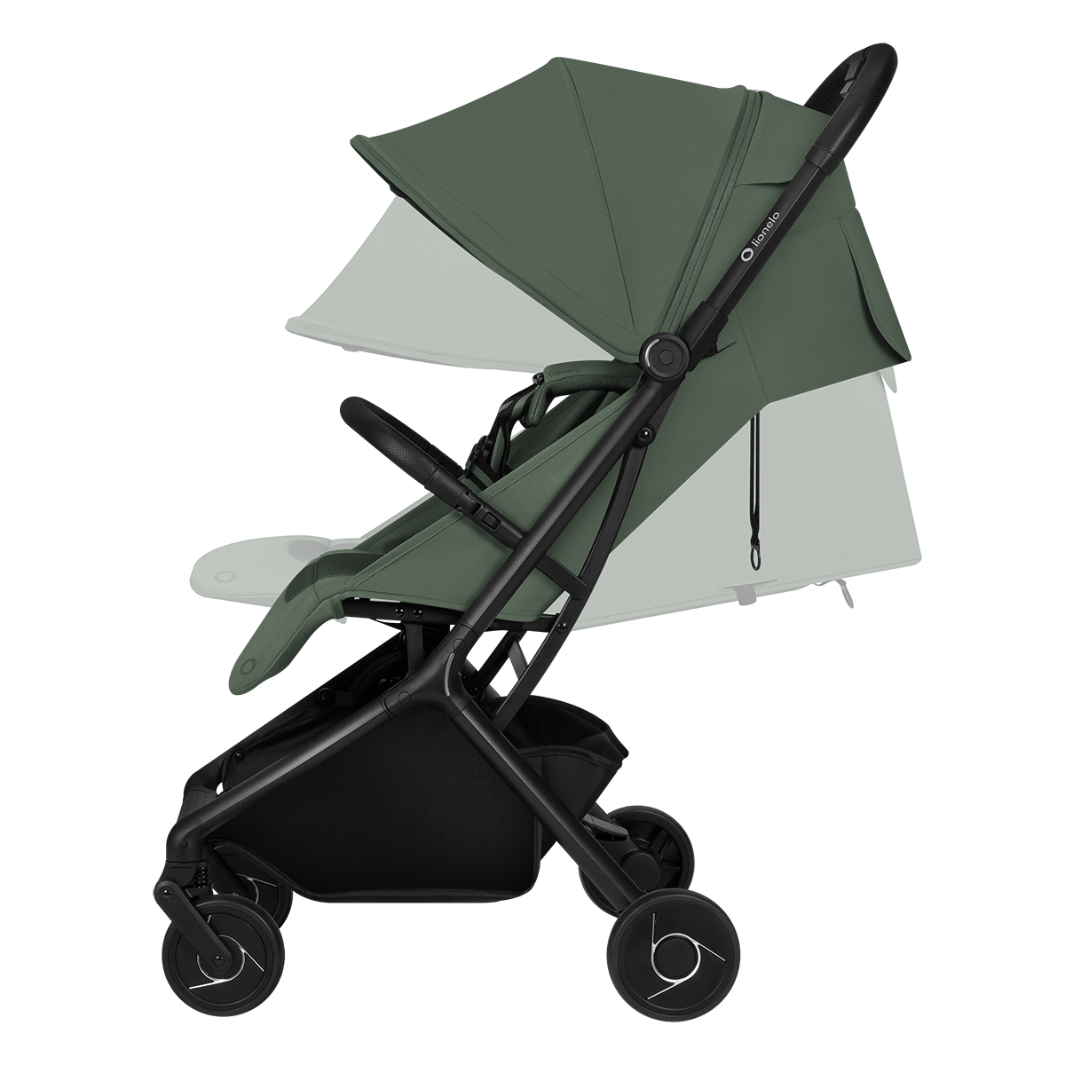 baby stroller product view 4 Lionelo Sia Green Emerald