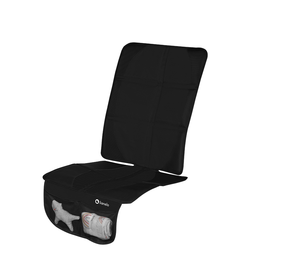 car seat protector Lionelo Sikker Black Carbon