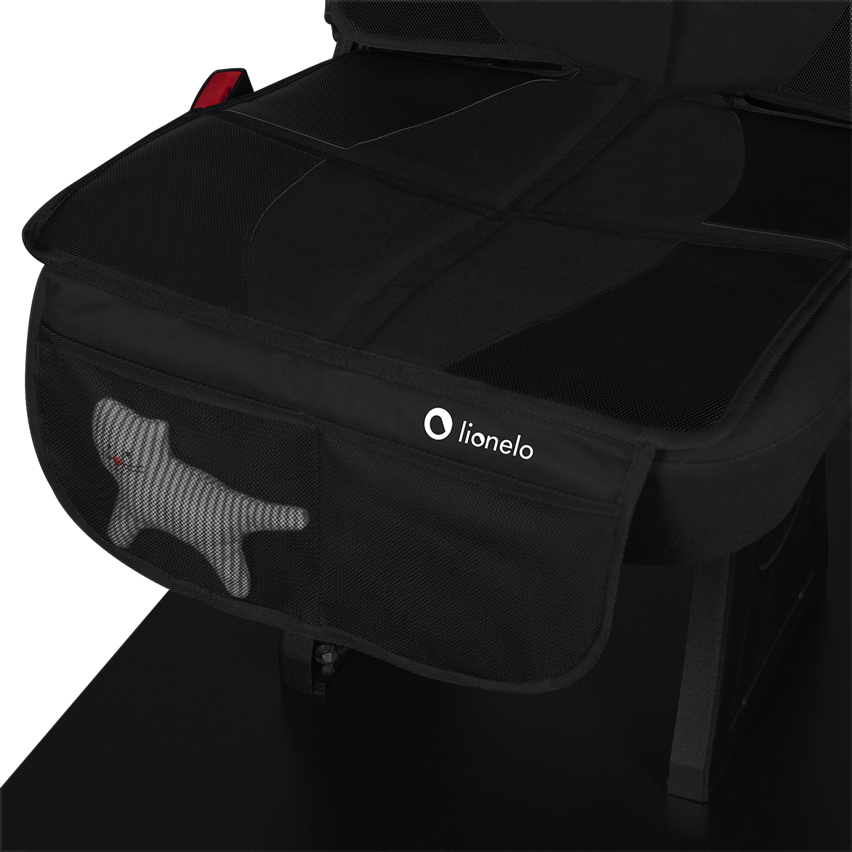 car seat protector product view 3 Lionelo Sikker Black Carbon