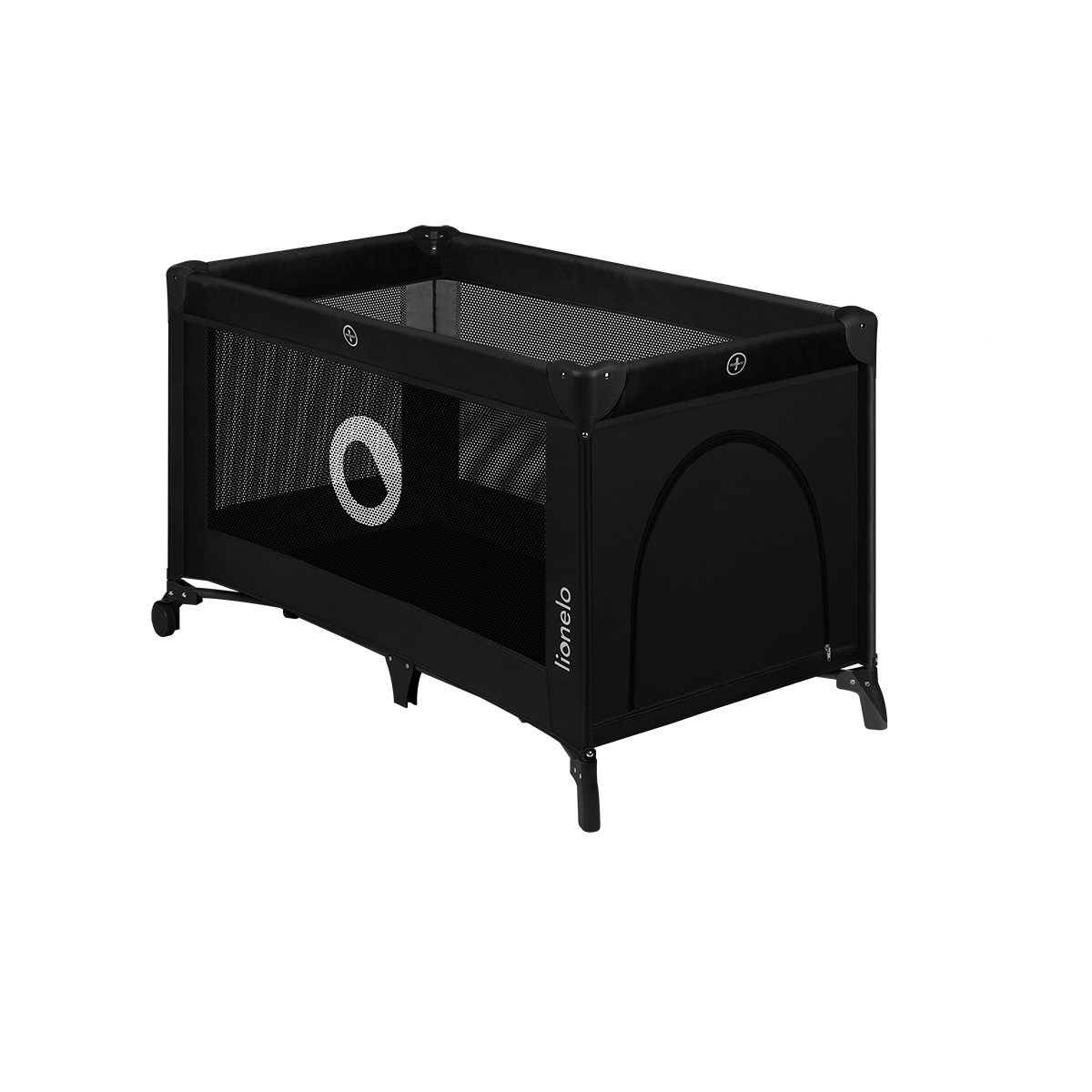 travel cot Lionelo Stefi Black Carbon