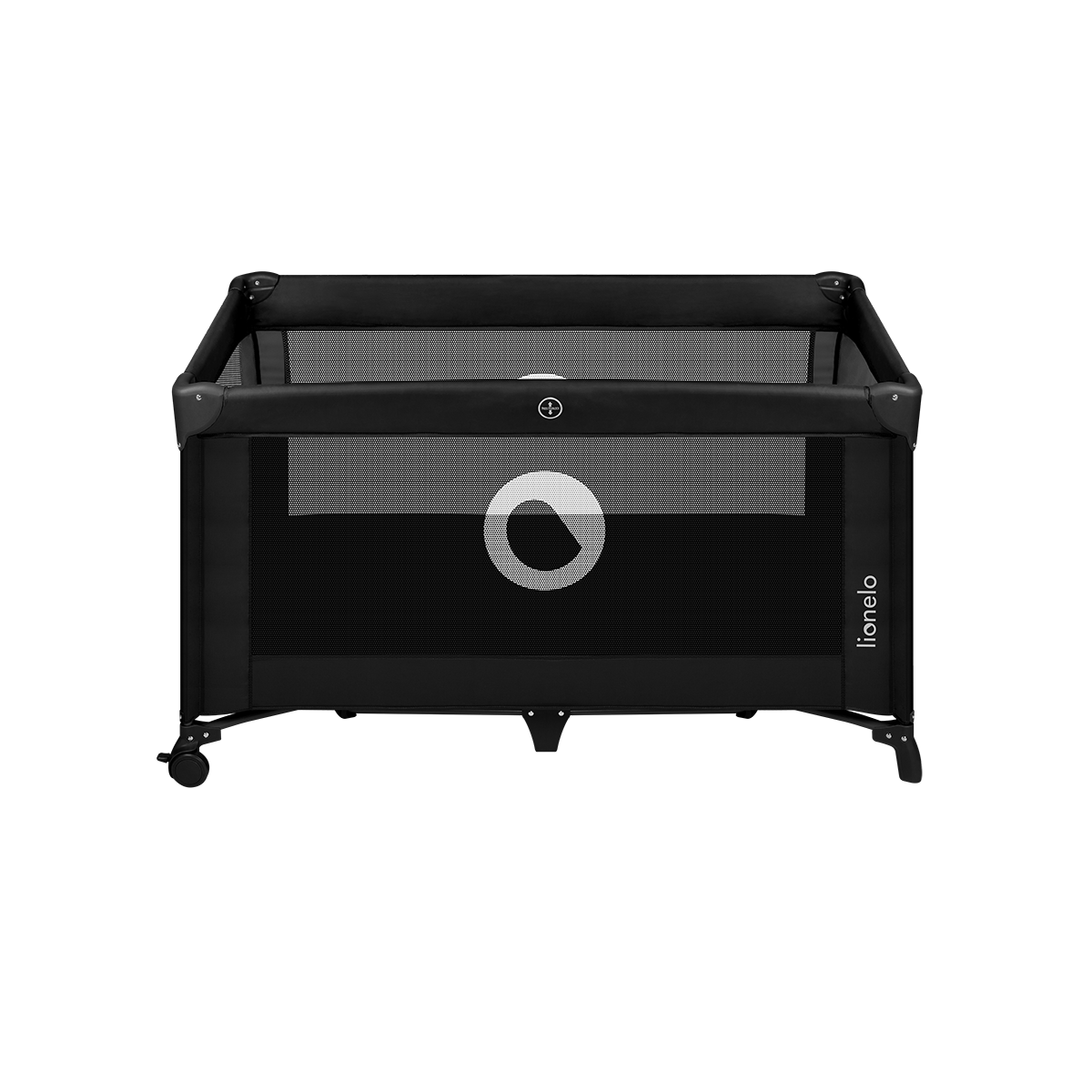 travel cot product view 5 Lionelo Stefi Black Carbon