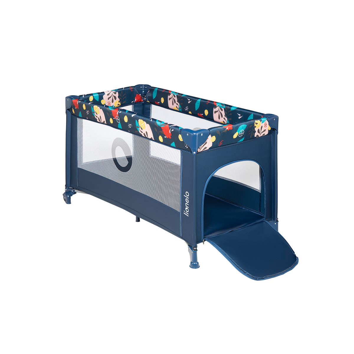 travel cot product view 4 Lionelo Stefi Blue Navy