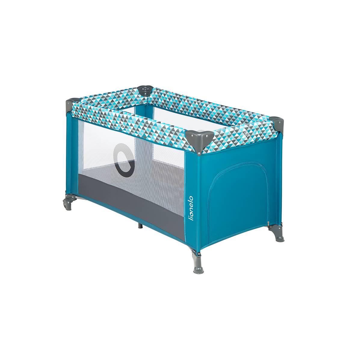 travel cot Lionelo Stefi Green Turquoise