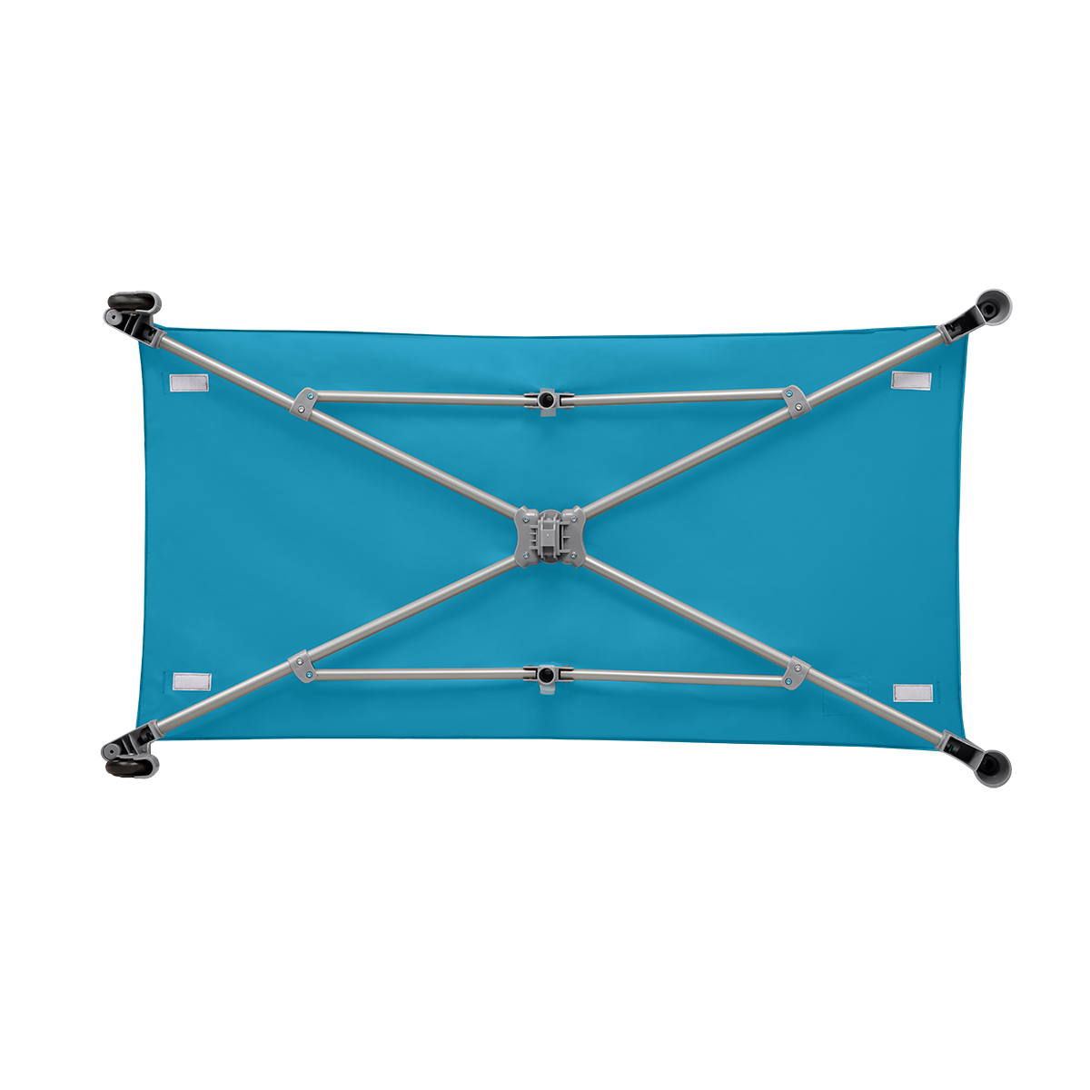 travel cot product view 7 Lionelo Stefi Green Turquoise