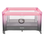 travel cot product view 5 Lionelo Stefi Pink Ombre
