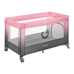 travel cot product view 6 Lionelo Stefi Pink Ombre