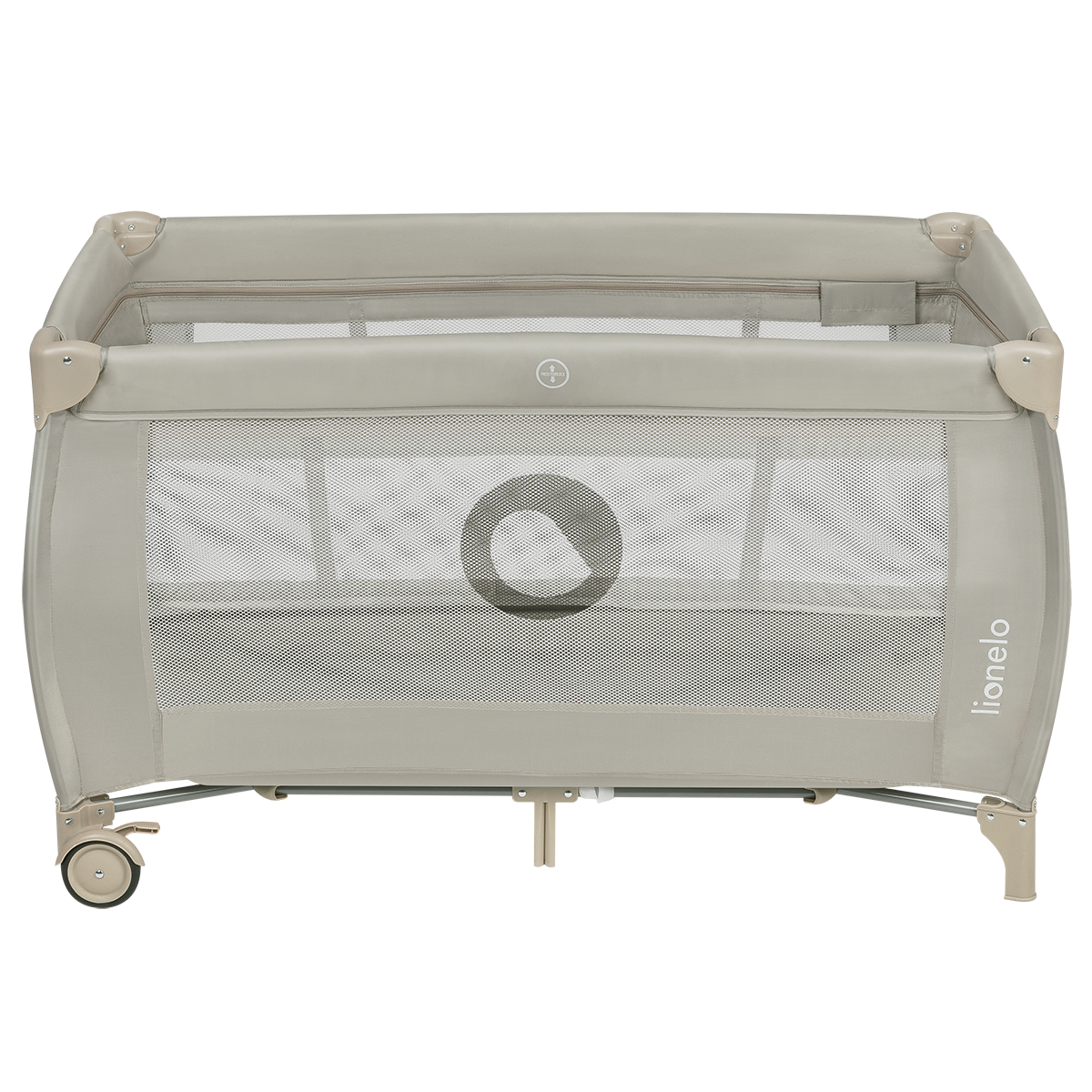 travel cot product view 4 Lionelo Stefi Plus Beige Cappuccino