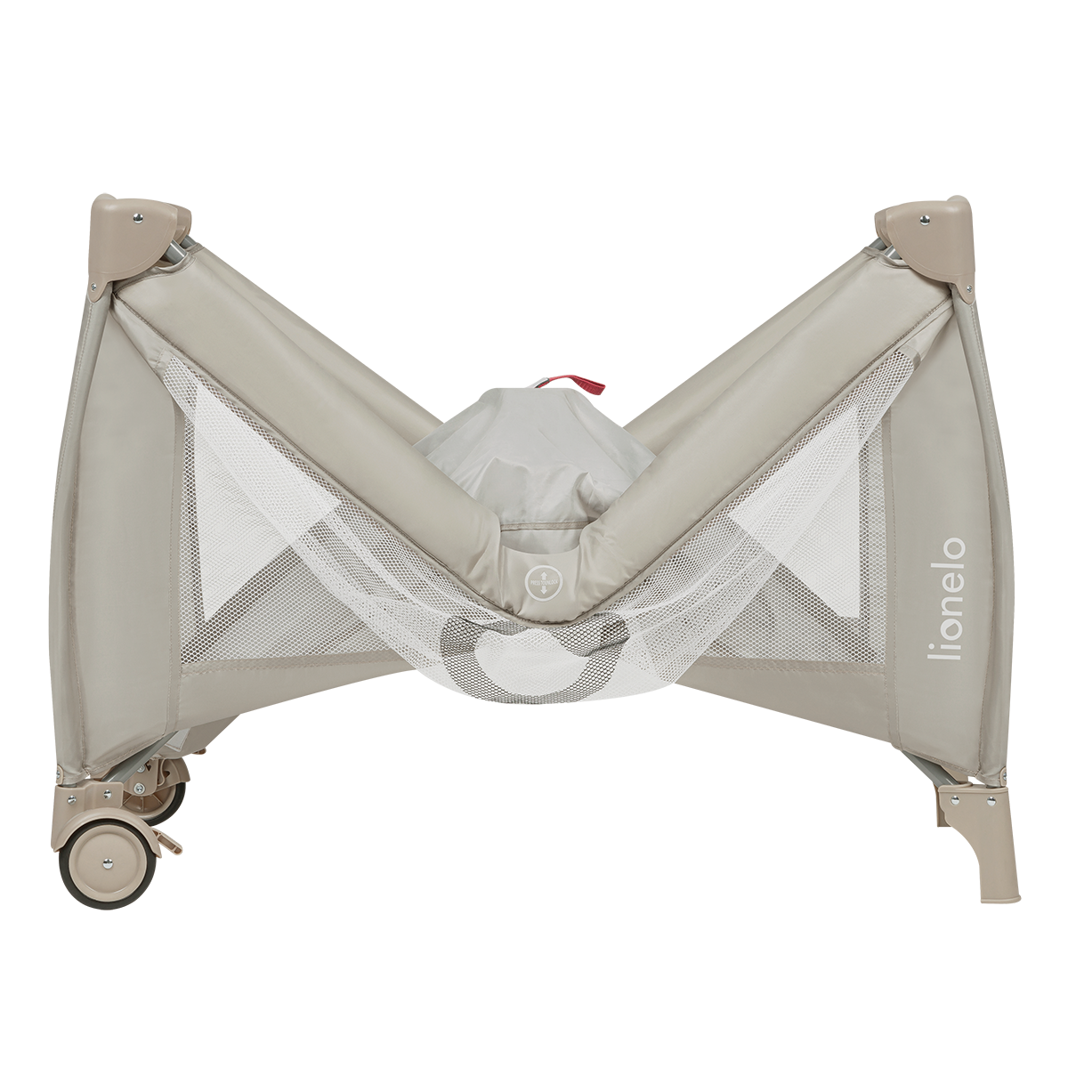 travel cot product view 6 Lionelo Stefi Plus Beige Cappuccino