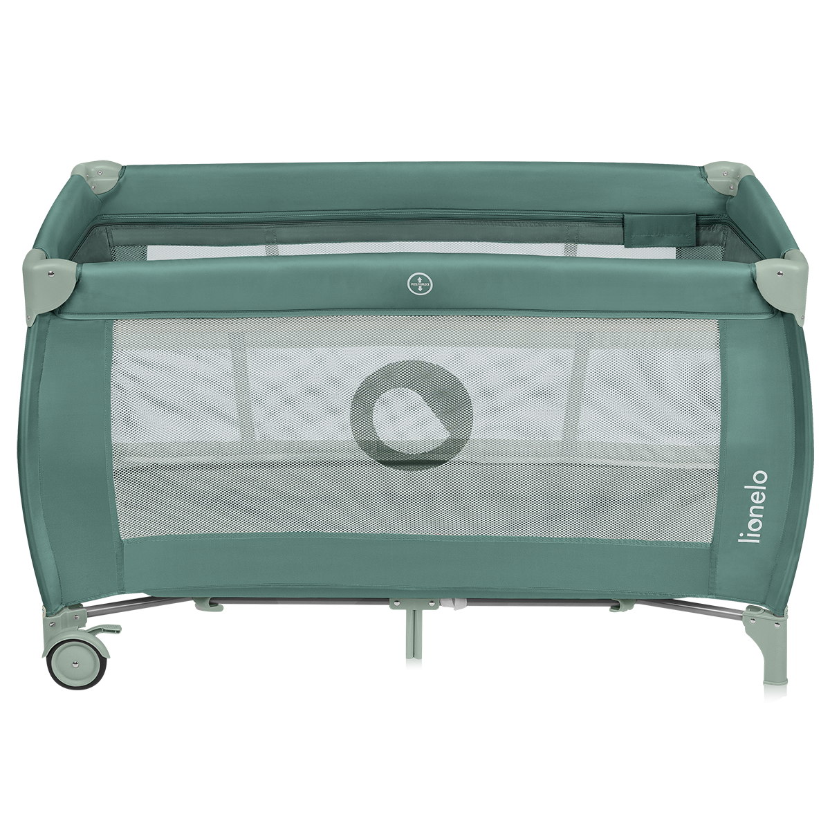 travel cot product view 4 Lionelo Stefi Plus Green Olive