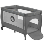 travel cot product view 3 Lionelo Stefi Plus Grey Multicolor