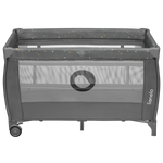 travel cot product view 4 Lionelo Stefi Plus Grey Multicolor