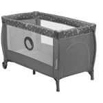 travel cot Lionelo Stefi Plus Grey White