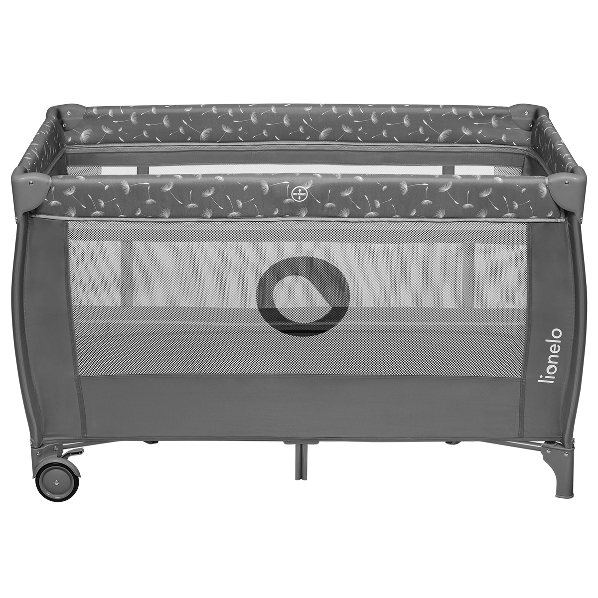 travel cot product view 4 Lionelo Stefi Plus Grey White