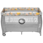 travel cot product view 4 Lionelo Stefi Plus Pink Yellow