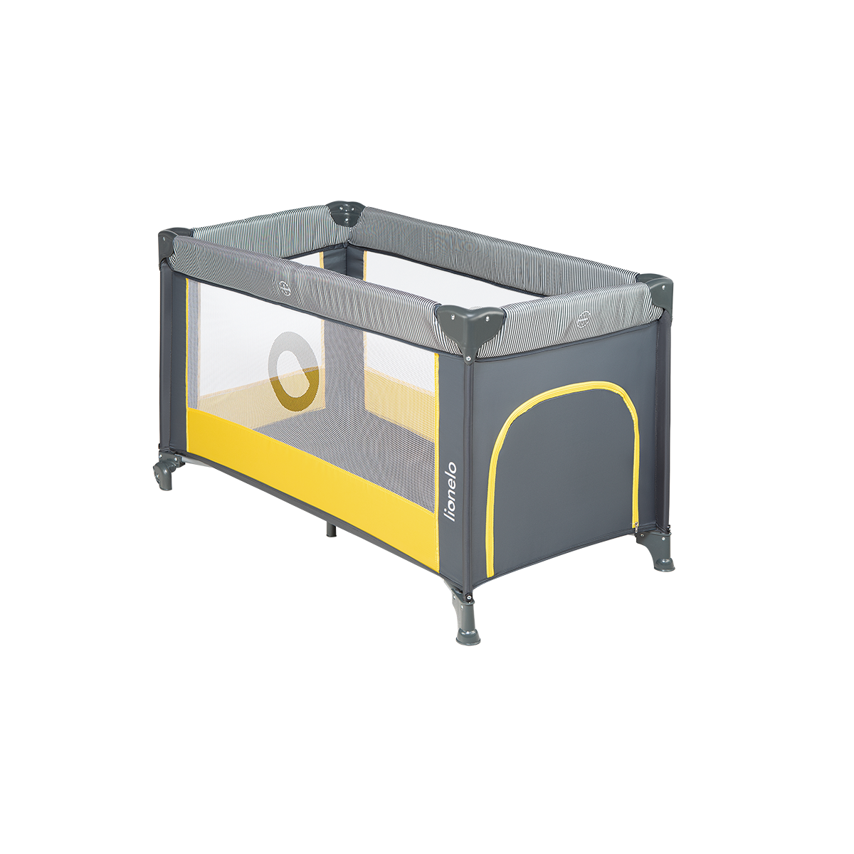 travel cot Lionelo Stefi Yellow Lemon
