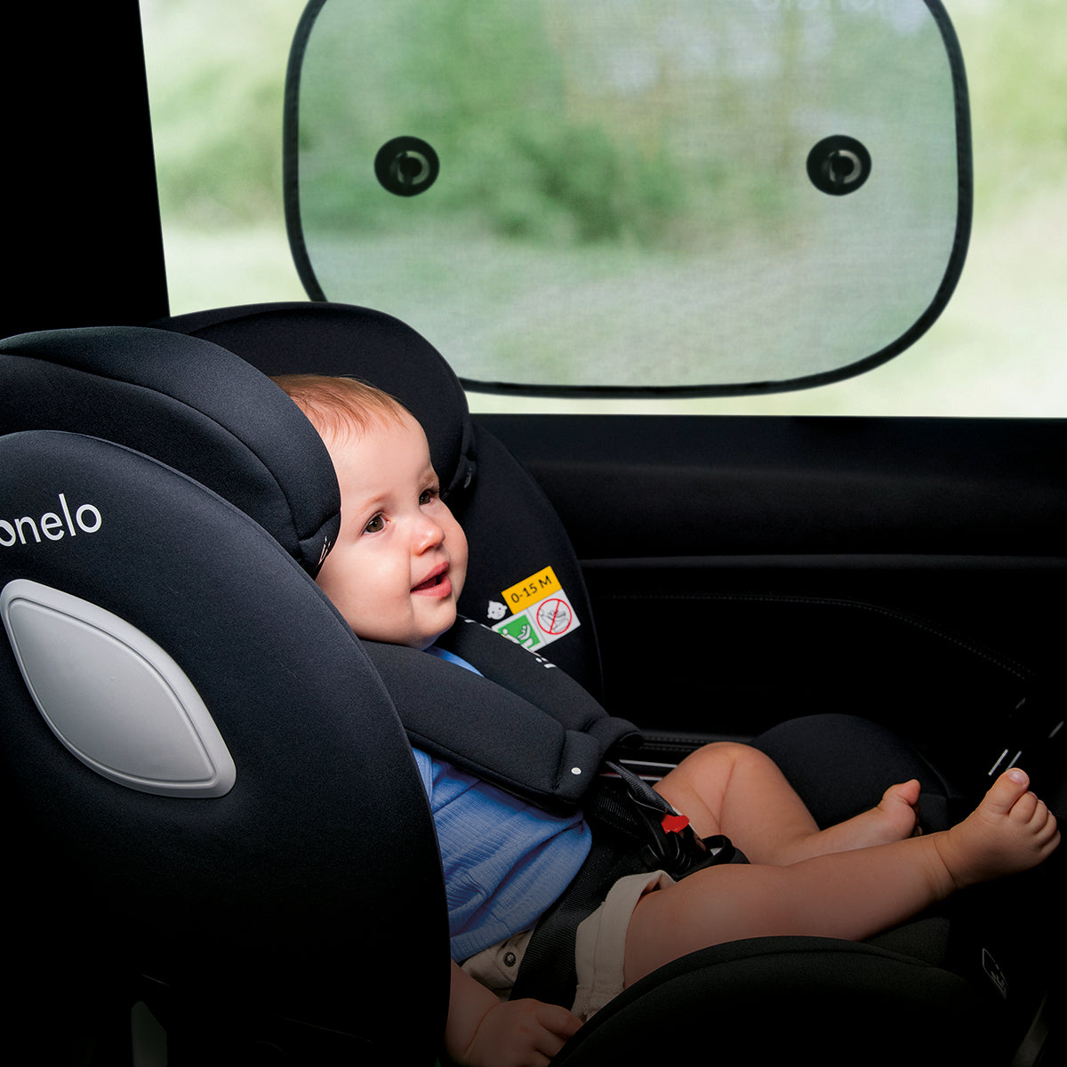 car seat accessory sun canopy Lionelo Sunshade Black