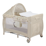 travel cot product view 3 Lionelo Sven Plus Beige Latte