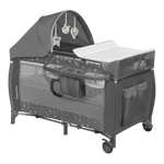 travel cot product view 3 Lionelo Sven Plus Grey Concrete