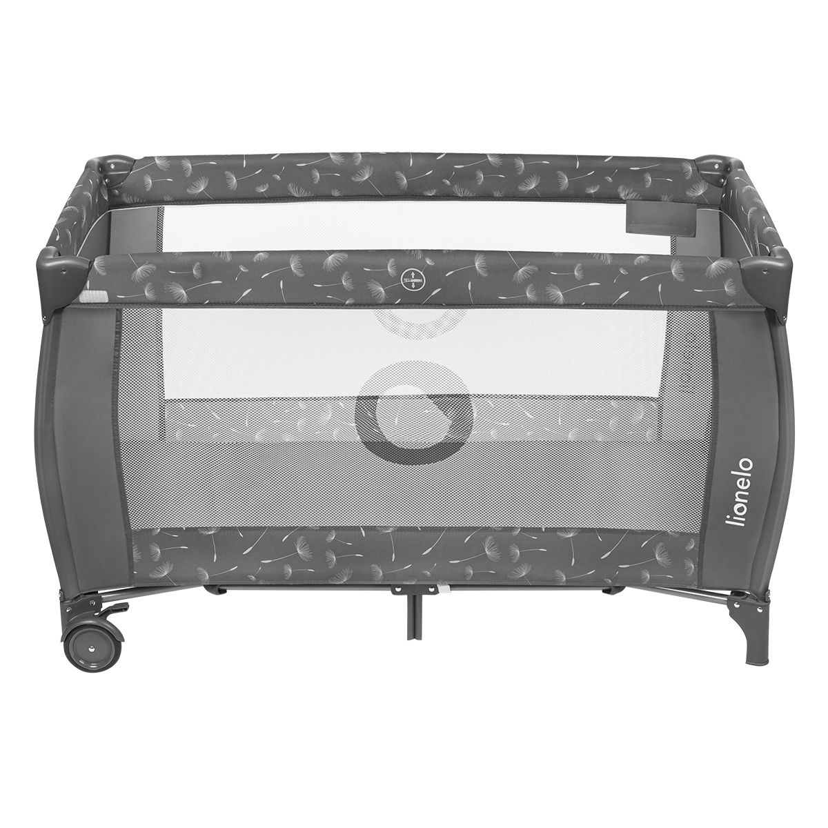travel cot product view 4 Lionelo Sven Plus Grey Concrete