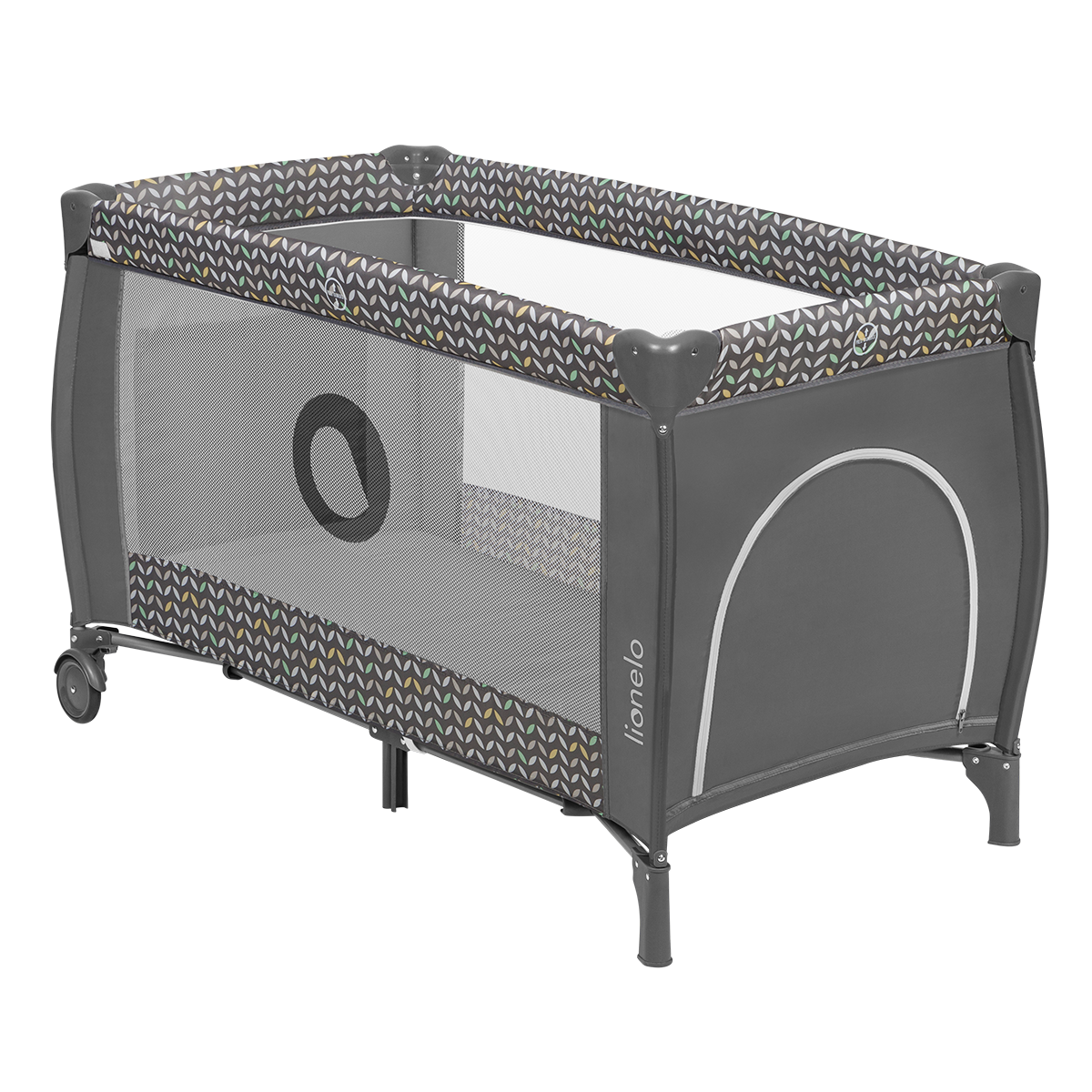 travel cot Lionelo Sven Plus Grey Scandi