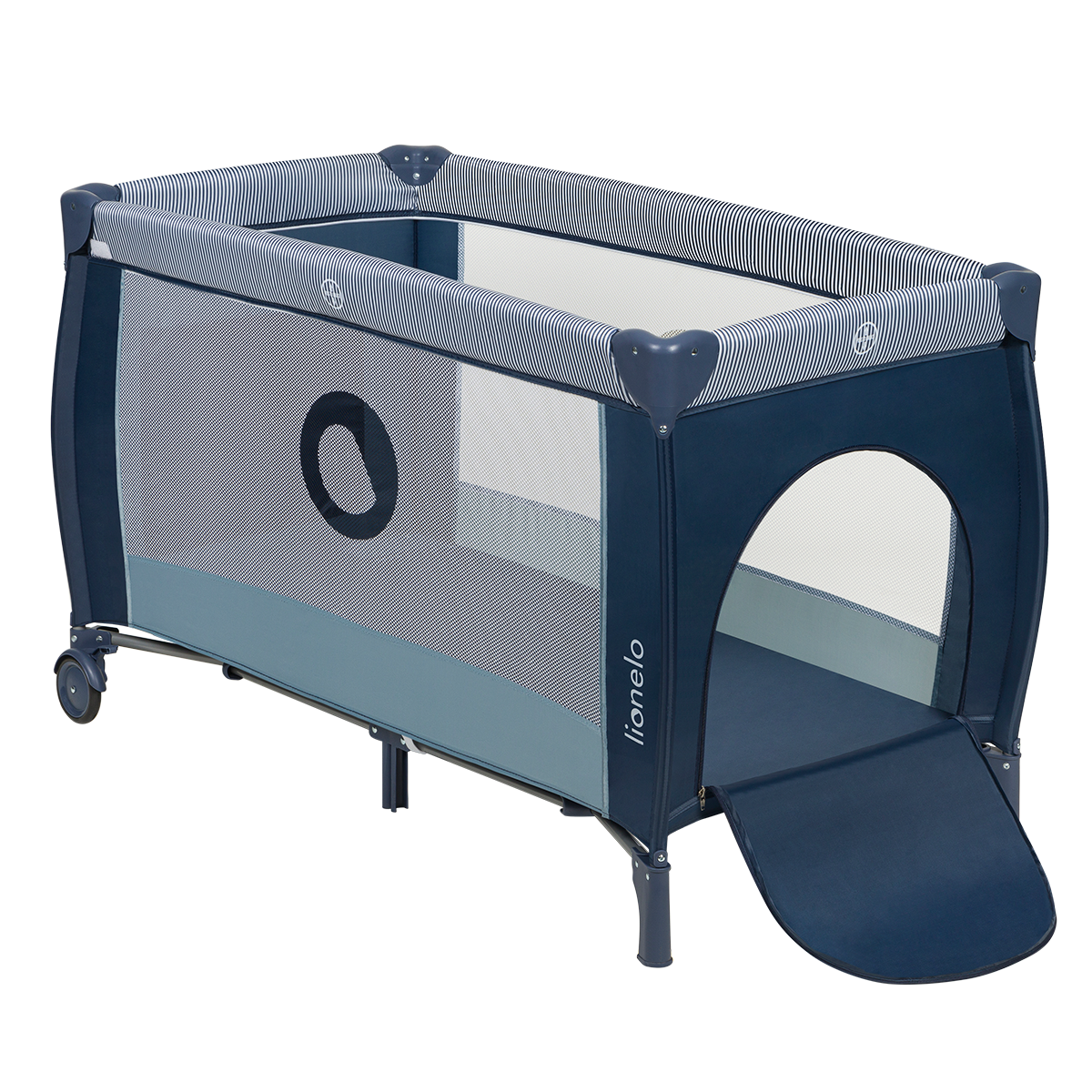 travel cot product view 2 Lionelo Sven Plus Blue Navy