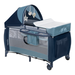 travel cot product view 3 Lionelo Sven Plus Blue Navy