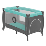 travel cot Lionelo Sven Plus Turquoise Grey