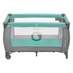 travel cot product view 4 Lionelo Sven Plus Turquoise Grey