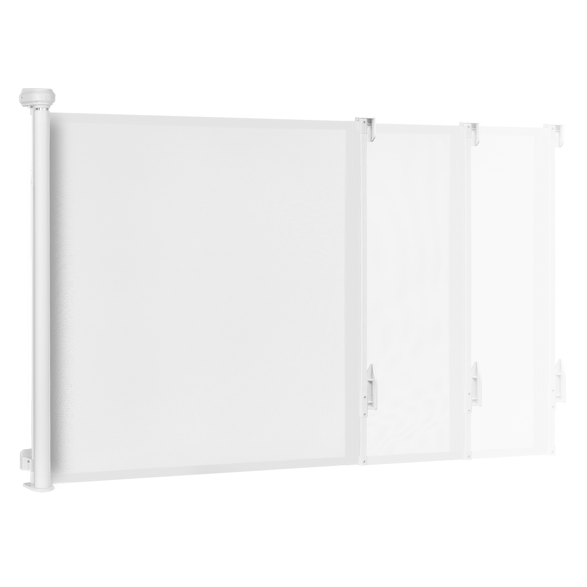 bed safety rail product view 3 Lionelo Thea White