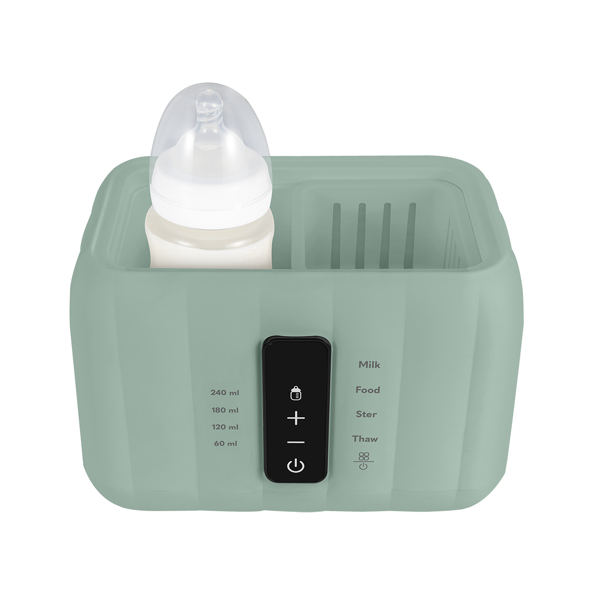 bottle warmer or sterilizer product view 4 Lionelo Thermup Duo Green Mist