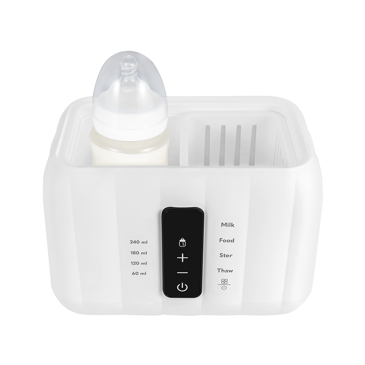 bottle warmer or sterilizer product view 4 Lionelo Thermup Duo White