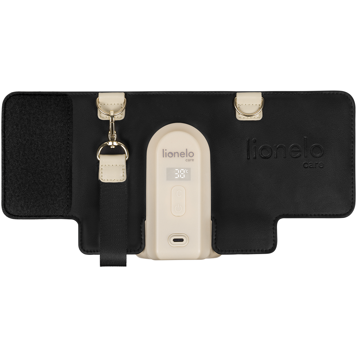 bottle warmer or sterilizer product view 5 Lionelo Thermup Go Evo Black Gold