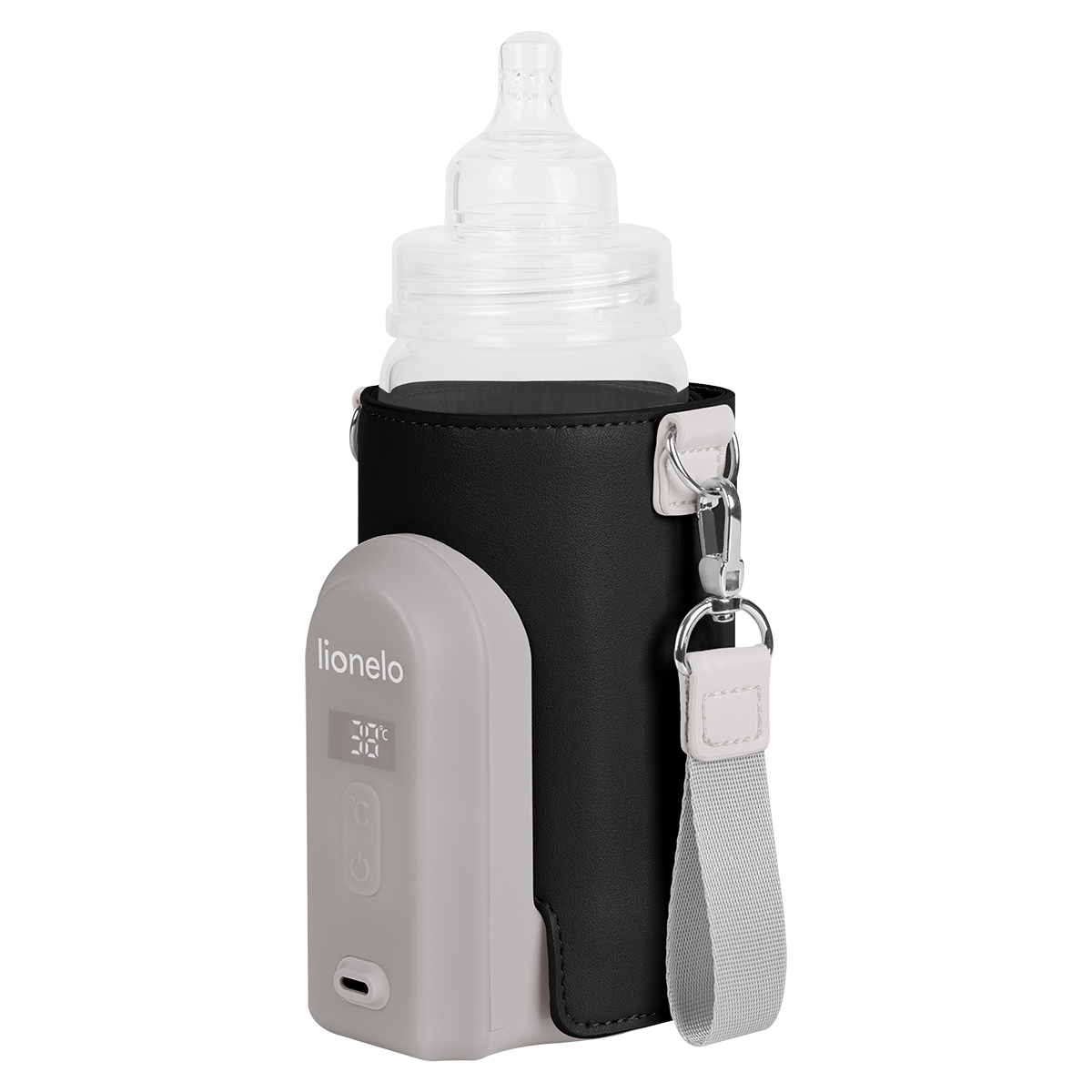 bottle warmer or sterilizer product view 4 Lionelo Thermup Go Evo Black