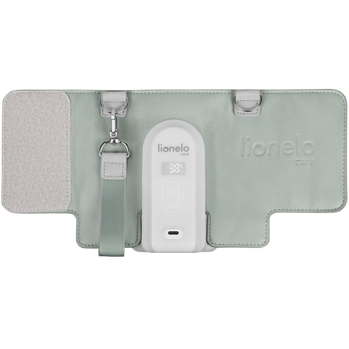 bottle warmer or sterilizer product view 5 Lionelo Thermup Go Evo Green Sage