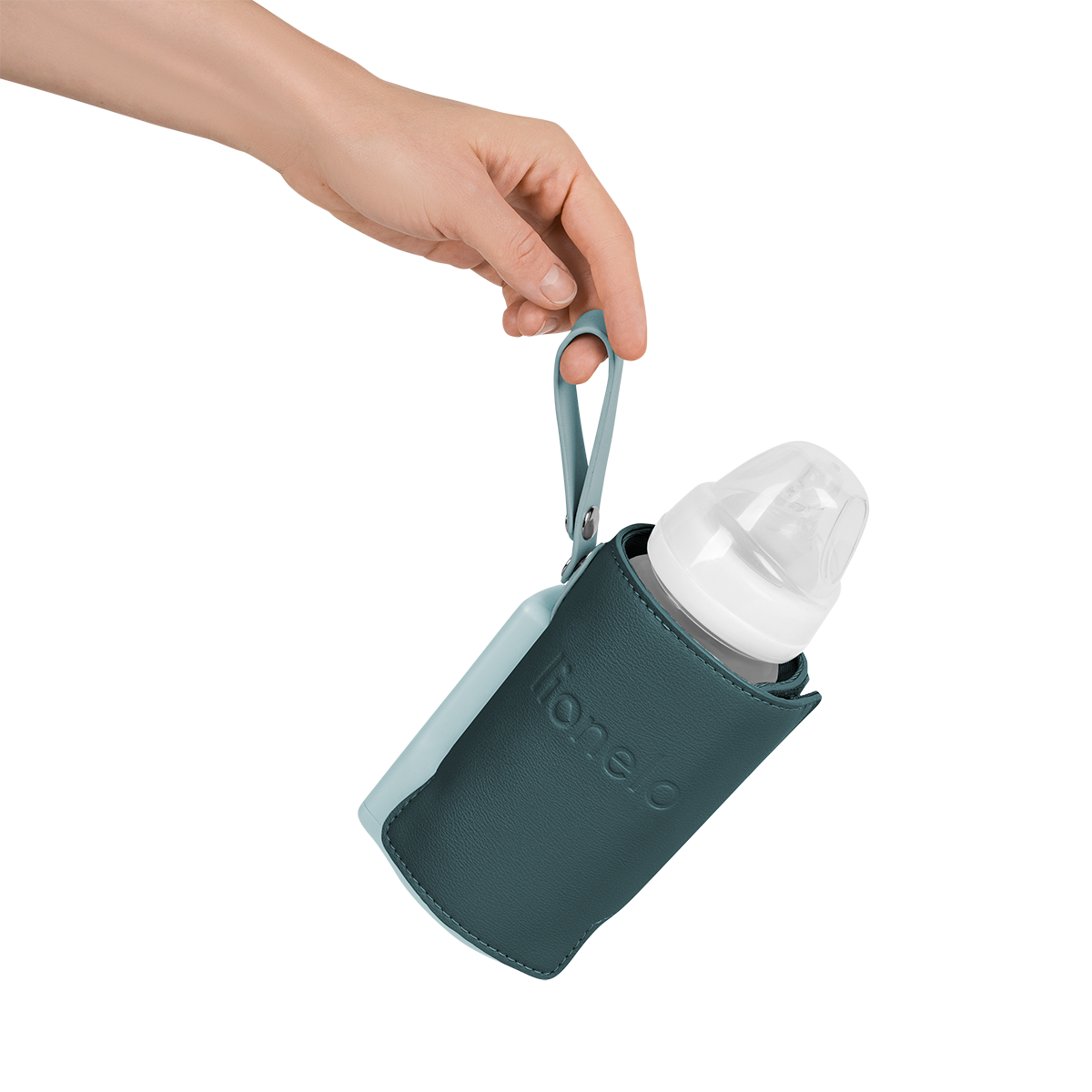 bottle warmer or sterilizer product view 6 Lionelo Thermup Go Plus Green Graphite