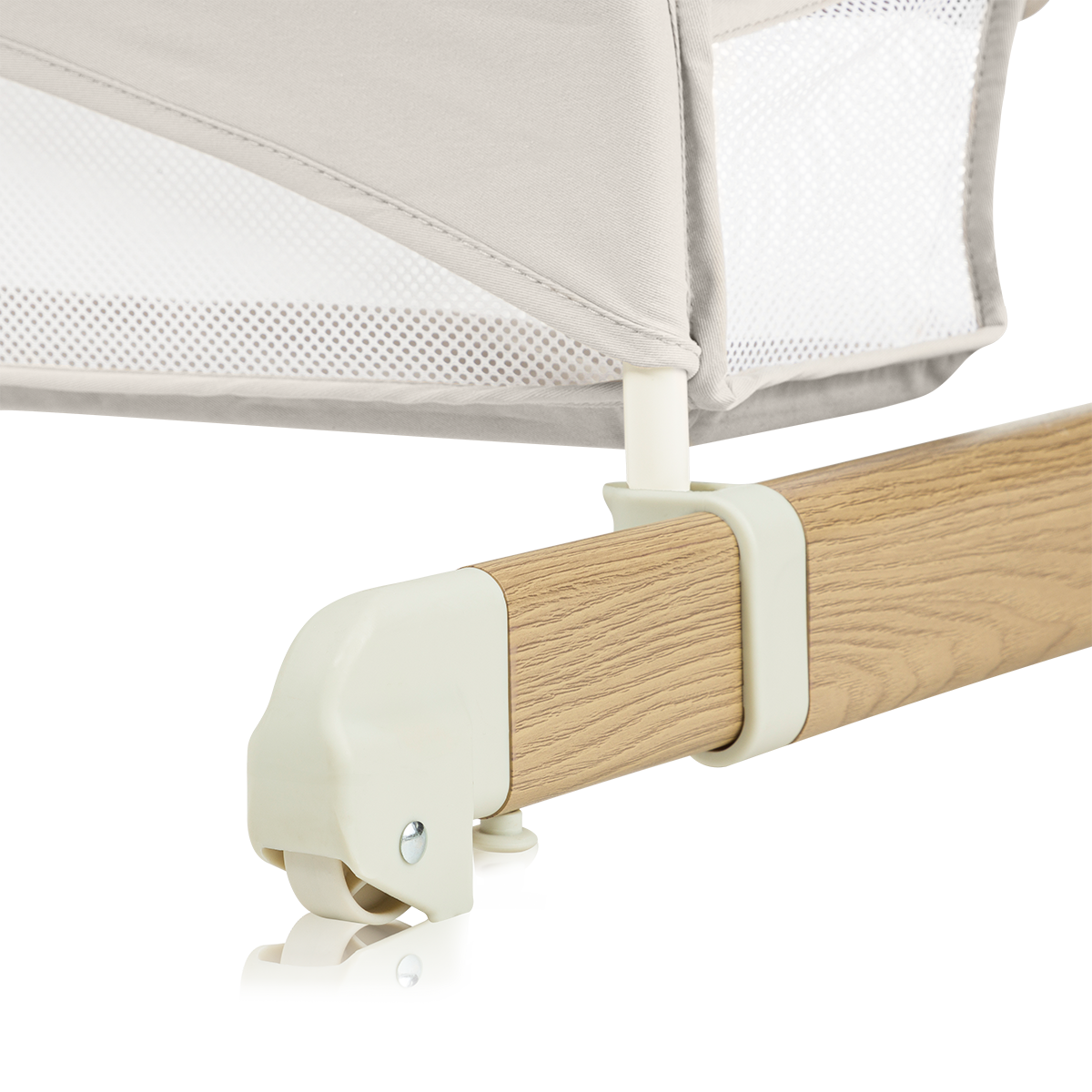 bedside crib product view 6 Lionelo Thomi Plus Beige Sand