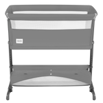 bedside crib Lionelo Thomi Plus Grey Concrete