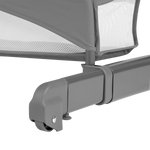 bedside crib product view 6 Lionelo Thomi Plus Grey Concrete