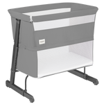 bedside crib product view 7 Lionelo Thomi Plus Grey Concrete