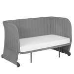 bedside crib product view 8 Lionelo Thomi Plus Grey Concrete