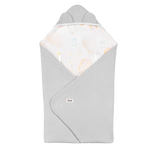 baby swaddle Lionelo Travel Swaddle Blanket Grey Balloon